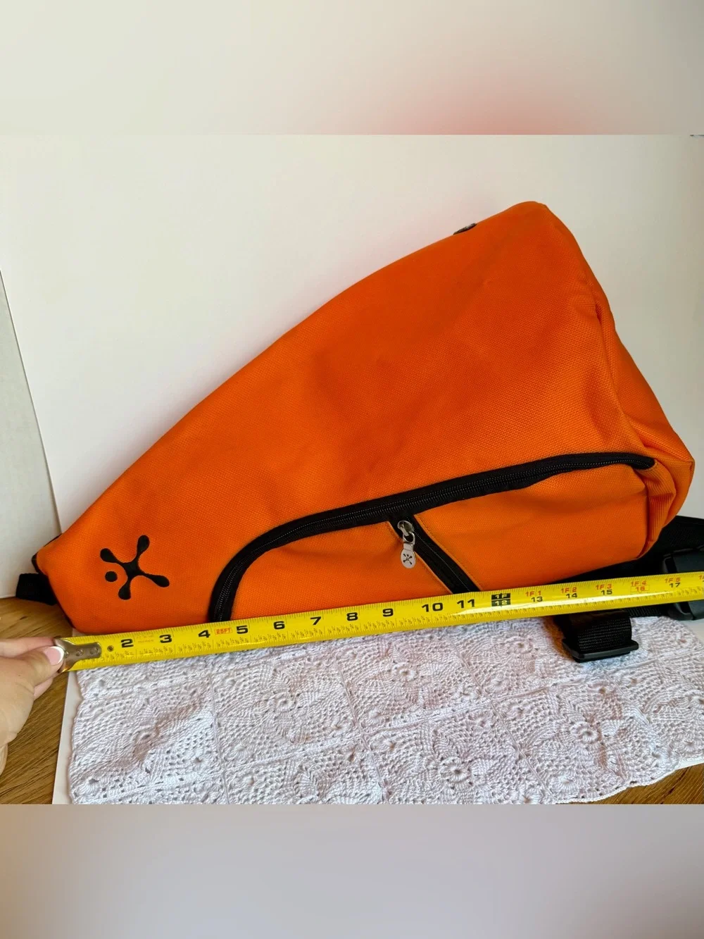 Vintage Cingular Wireless Body Glove Orange Sling Crossbody Bag Y2K Rare